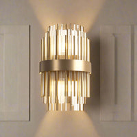 Wall Light - Brushed Brass - 32cm