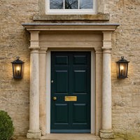 Outdoor One Light Wall Light Matt Black