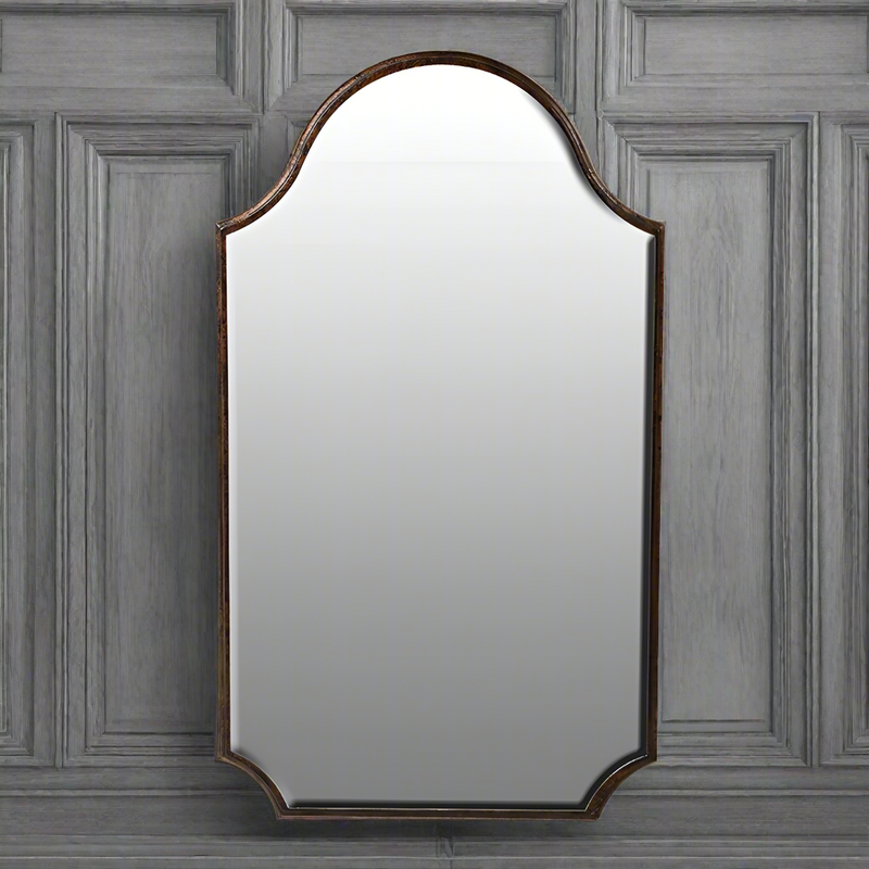 Bronze Shaped Mirror 70 cm x 40 cm