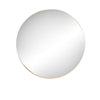 Westdene Gold Frame Round Mirror 71 cm