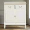 Small Soft White Painted Cabinet