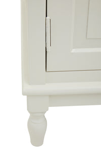 Small Soft White Painted Cabinet