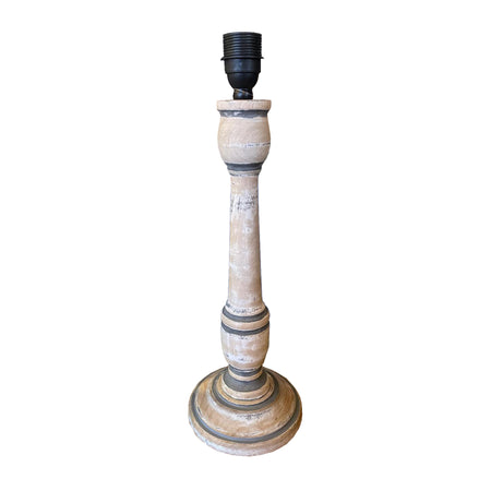 Faux Grey Marble Lamp 38 cm. BASE ONLY - REDUCED