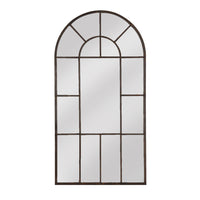 Extra Large Arched Window Mirror 210x110cm