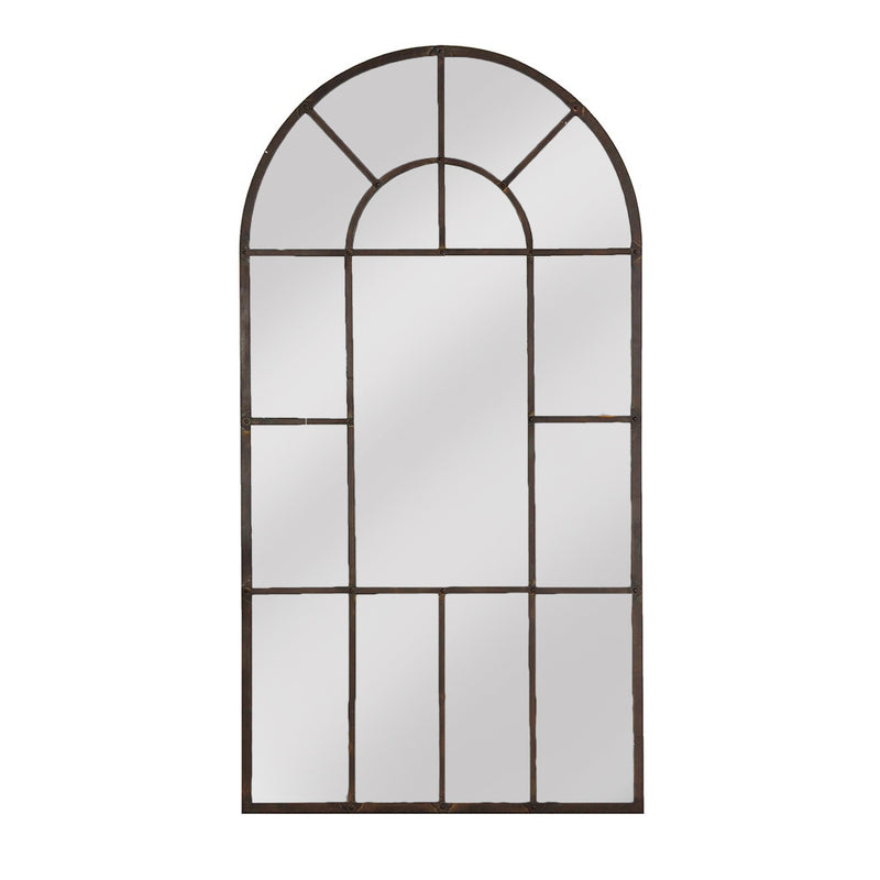 Extra Large Arched Window Mirror 210x110cm