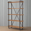 Industrial Wooden Shelving Unit 198 cm