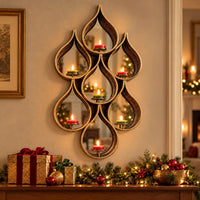 Gilt Teardrop Mirror