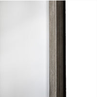 Bevelled glass edge on champagne gold mirror