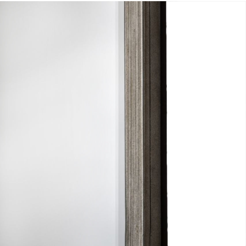 Bevelled glass edge on champagne gold mirror