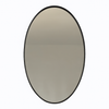 black oval mirror, perfect in hall or living room