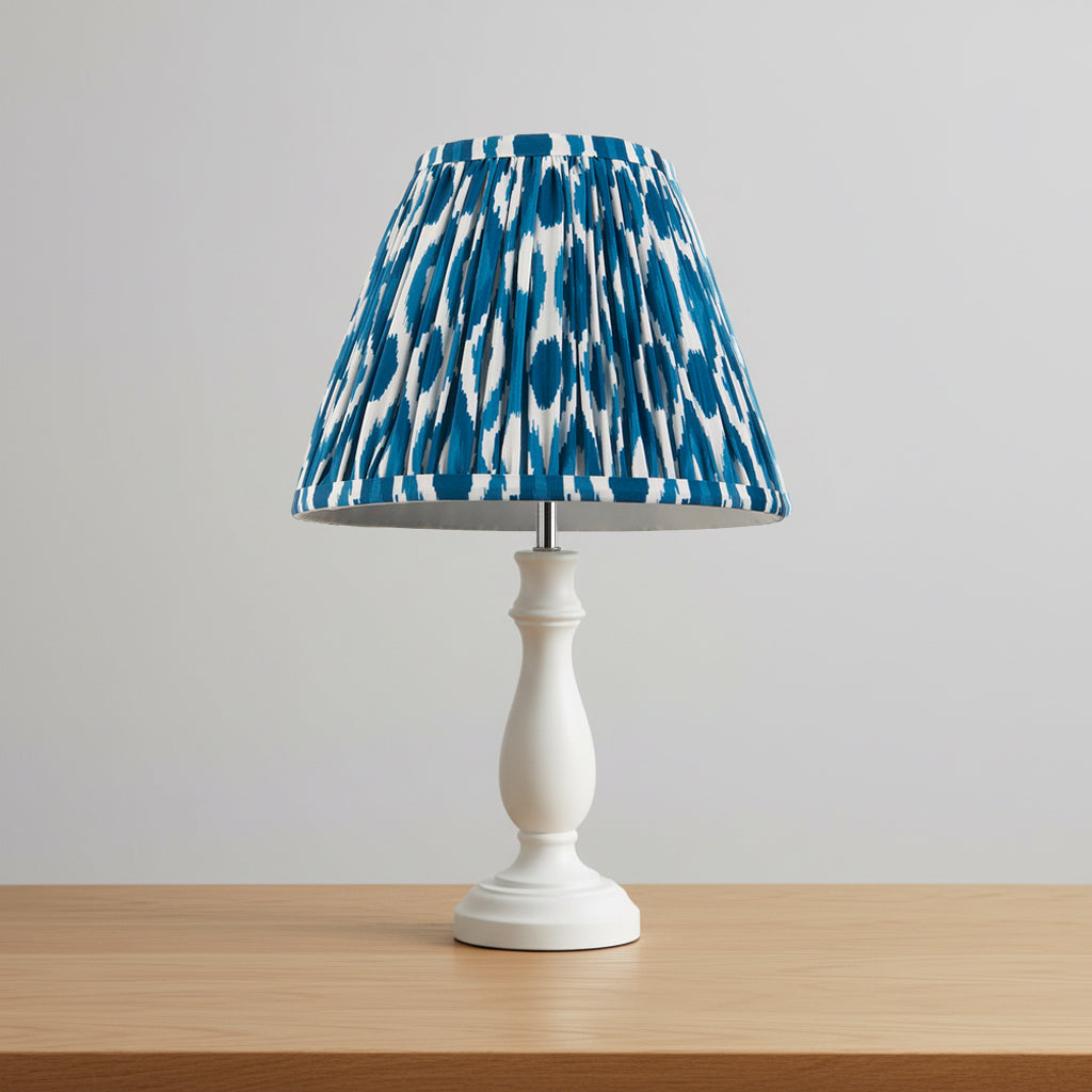 Blue Pleated Shade – 25cm