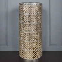 Gold Lattice Umbrella Stand 55 cm