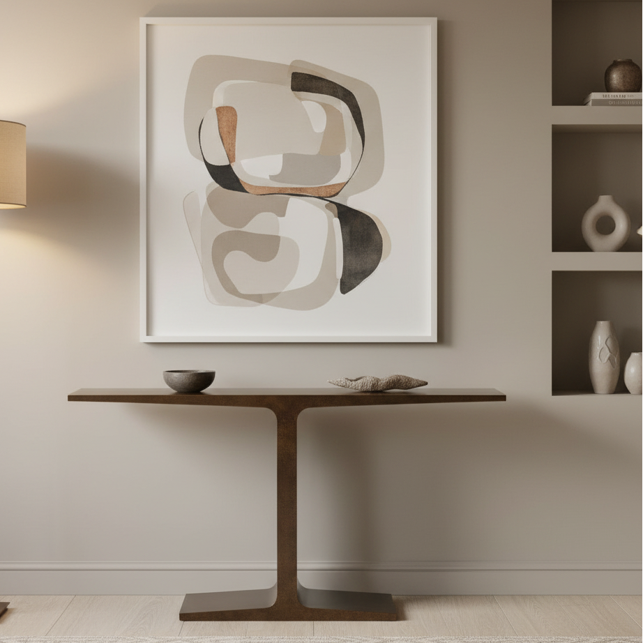 Industrial Bronze Console Table – Ultimate Industrial Style Statement
Make a bold statement with our Bronze Console Table Industrial Style.