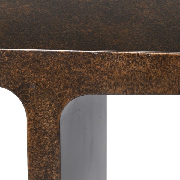 Industrial Bronze Console Table – Ultimate Industrial Style Statement

Make a bold statement with our Bronze Console Table Industrial Style, a sculptural masterpiece that blends raw industrial charm with sleek sophistication. Designed for urban interiors, this striking piece elevates any entryway, hallway, or living space with its deep bronze patina and robust iron construction.

Unmatched Industrial Appeal

This isn’t just a console table—it’s a conversation starter. The rich bronze finish over iron create