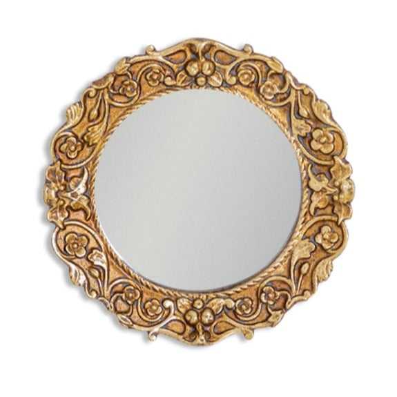 Small convex sun mirrors look great on any wall as an assorted cluster.&nbsp; Purchase a few of these in assorted sizes and colours and see how your blank wall transforms.
