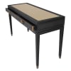 Black Wooden Dresssing Table / Desk 130 cm