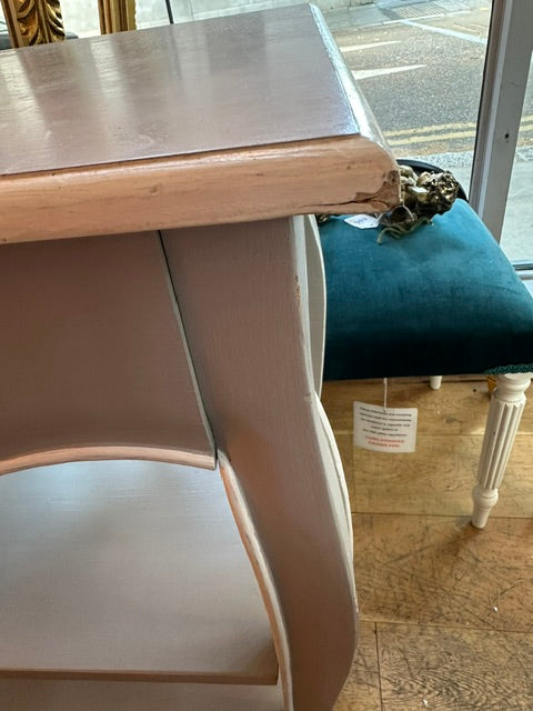 Console Table With Shelves 125cm - CLEARANCE