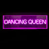 Pink Neon Sign - "Dancing Queen" - 50cm x 15cm