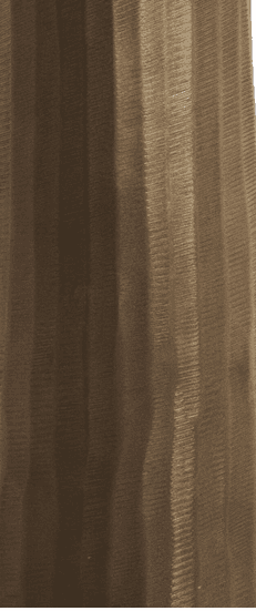 Brown textured fabric with vertical stripes