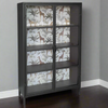 Industrial Metal Cabinet with 4 Shelves 132 cm