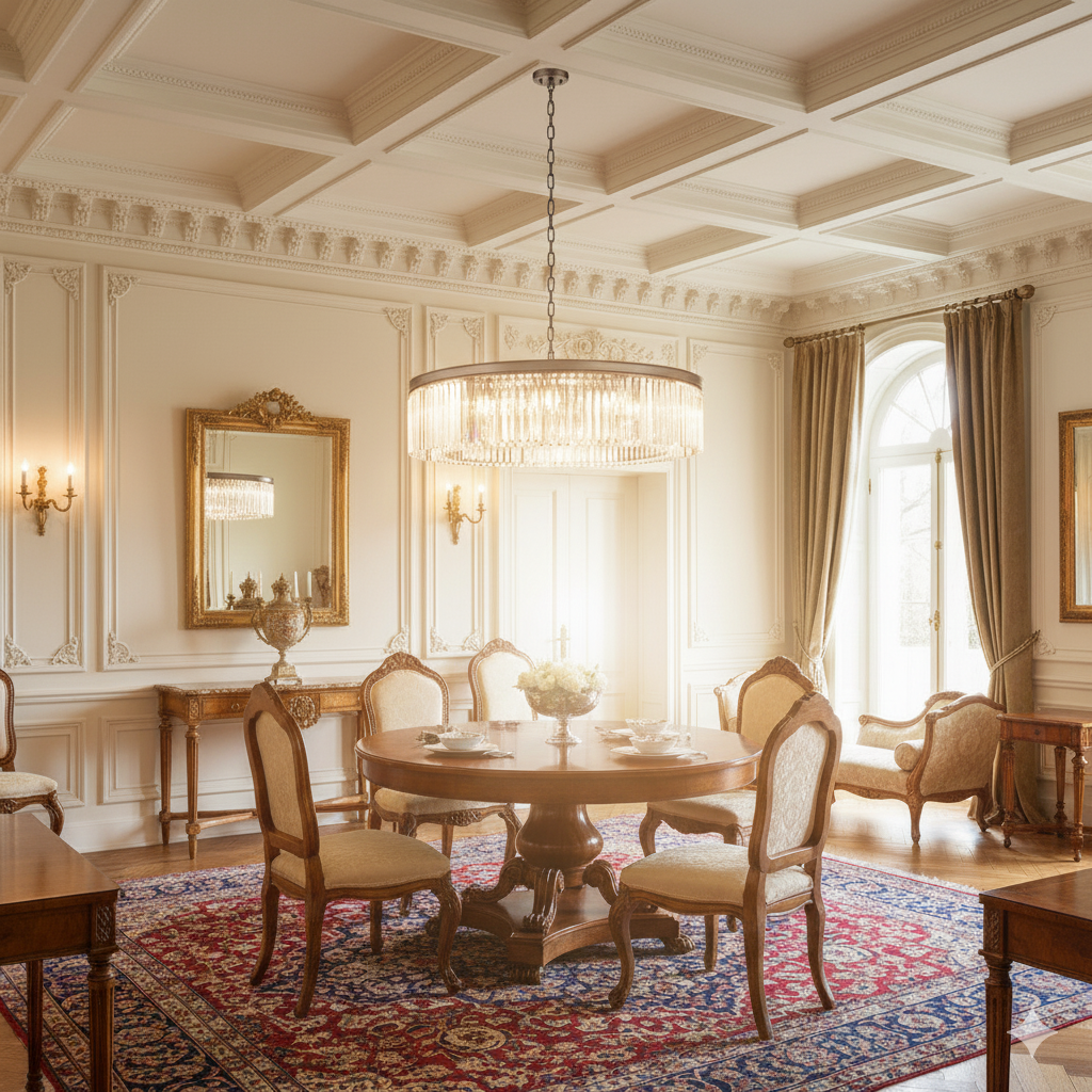 The layered crystal design ensures it becomes a true focal point, filling your room with sparkle and warmth.