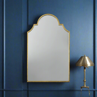 Gilt Metal Mirror-80 cm