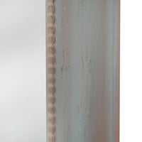 close up of the frame of the cheval mirror