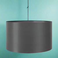 Grey Silk Lamp / Pendant Shade- 45/40/35 cm