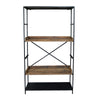 Metal & Wooden Shelving Unit 200 cm