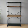 Metal & Wooden Shelving Unit 200 cm