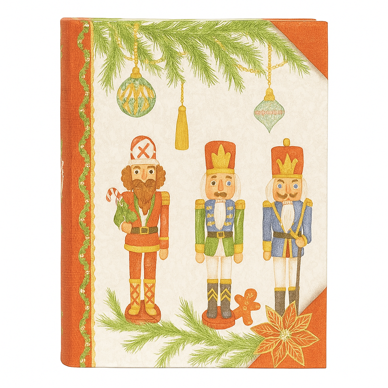 Can be a perfect way to gift a present or as a gift on it's own, festive book boxes