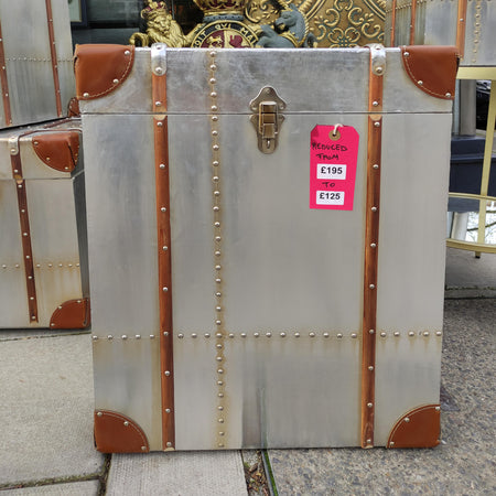 Rubbed Gilt Luggage Rack REDUCED