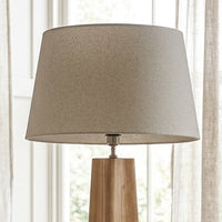 Natural Cream Linen Lampshade 45cm
