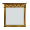 Our exquisite Ornate Giltwood Overmantle mirror is a breathtaking reproduction inspired by Victorian and Edwardian design. Measuring 120x120cm, this pale gilt-finished masterpiece adds a touch of grandeur to any space, whether perched above a marble fireplace in a city townhouse or gracing the walls of a countryside retreat.