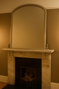 Painted Ash Overmantle 135 cm x 138 cm