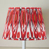 Red Pleated Cotton Lamp Shade 30/35/40/45 cm