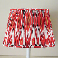 Red Pleated Cotton Lamp Shade 30/35/40/45 cm