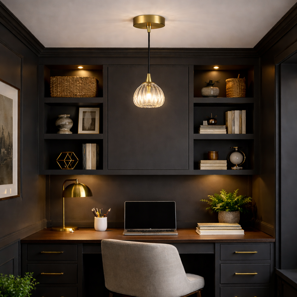 Small but perfectly formed glass pendant, great for smaller cloakrooms, bedrooms, they would work well as bedside lamps.
