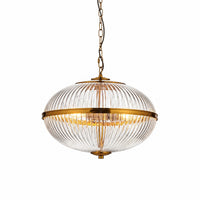 Vintage Glass Globe Ceiling Light