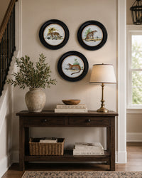 Safari Trio Leopard Wall Prints 27 cm