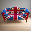 Union Jack Sofa Classic BESPOKE W: 140 cm