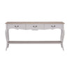 Console table with three drawers, perfect hall or kitchen table. 