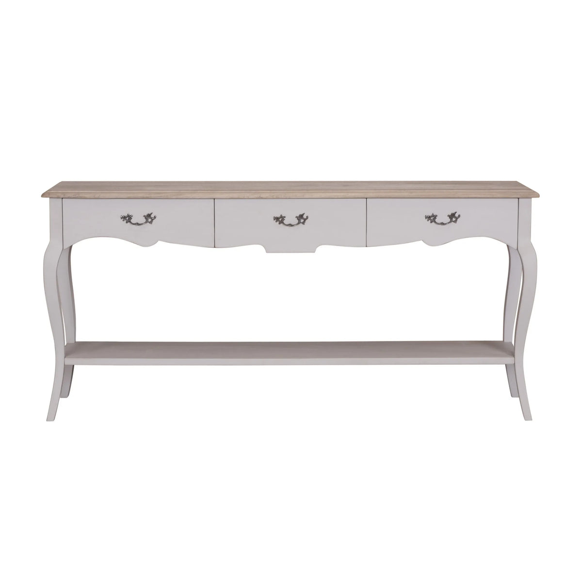 Console table with three drawers, perfect hall or kitchen table. 