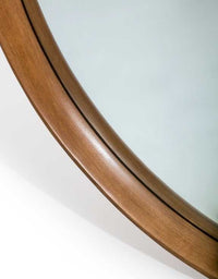 Large Wooden Framed Mirror - Statement Mirror
