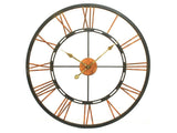 Black & Copper Skeleton Clock 70 cm or 100 cm