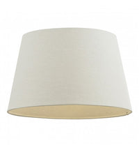 Ivory Linen Tapered Lampshade 40cm