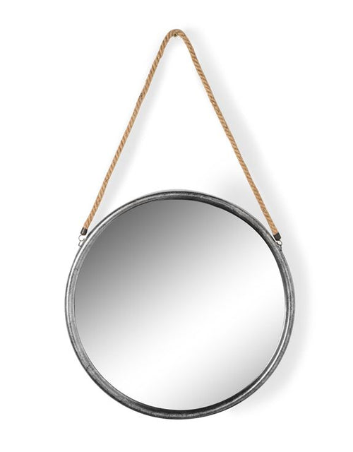 Hanging Silver Round Mirrors (38 cm, 46 cm, 58 cm)