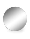 Massive round mirror, with a muted silver frame. Great hall or overmantle mirror, just going to add loads of light and space to any room.