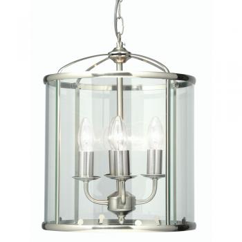 Lantern Light - Nickel - 32cm