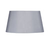 Grey Oval Tapered Shade / Silk Effect